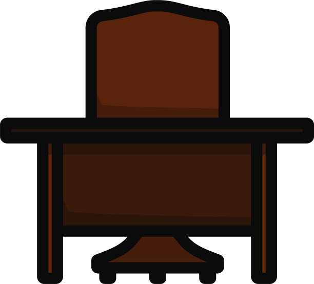 图标桌和扶手椅图片下载