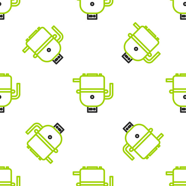 线路电锅炉加热水的图标图片下载