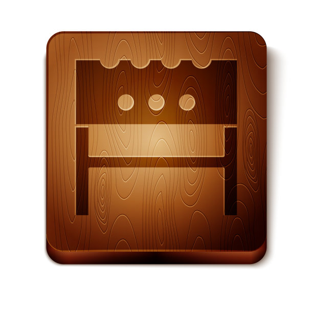 等距烧烤火盆图标孤立在白色图片下载