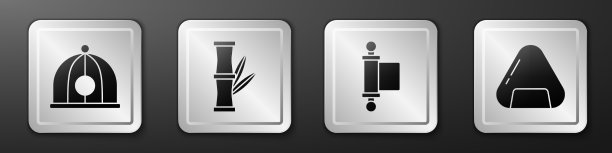 集中国帽子竹法令纸羊皮纸图片下载