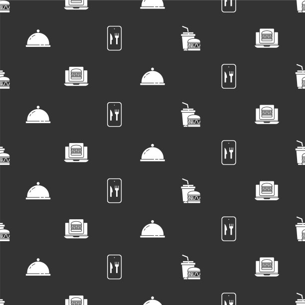 设置纸玻璃和汉堡在线订购图片下载