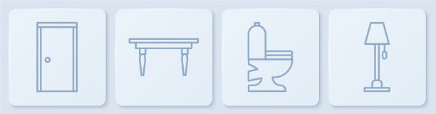 设行闭门抽水马桶木桌图片下载