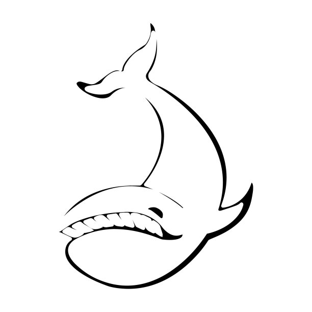 鲸鱼为印刷设计。图片下载