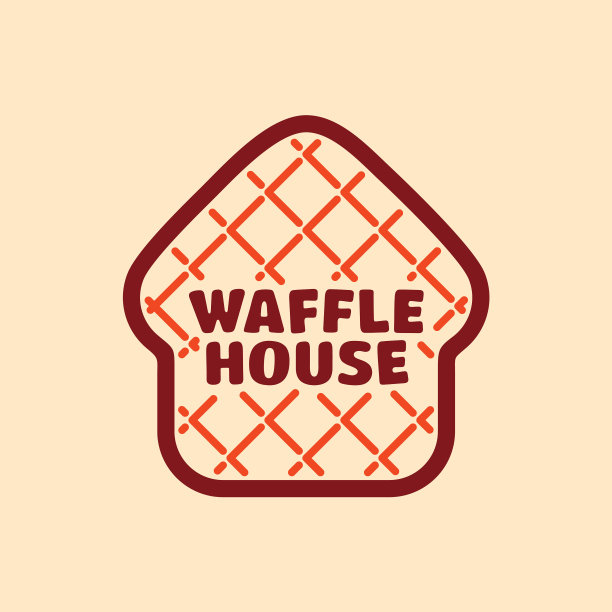 现代专业标志华夫饼屋图片下载