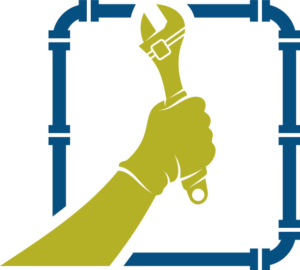 服务管道标志设计创意管道图片下载