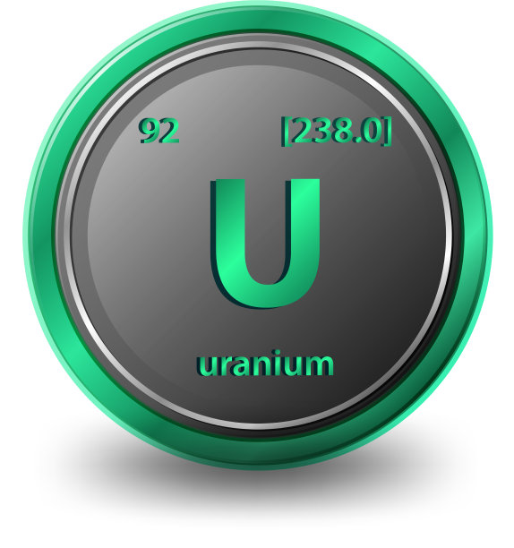 铀的化学元素化学符号用图片下载