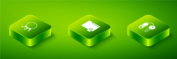 设置等距文件夹和锁房子的钥匙和图片下载