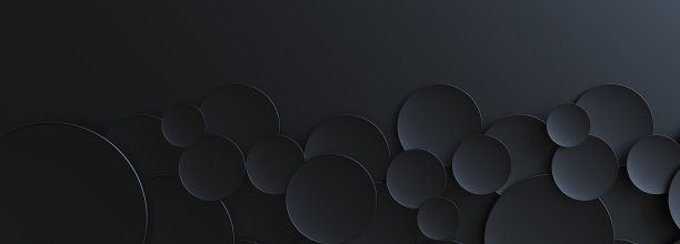 摘要3d背景黑圈图片下载