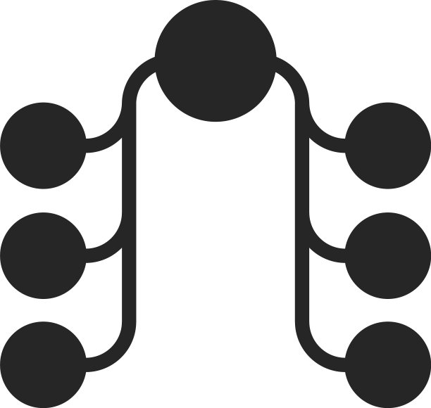 节点围绕着相互连接的连接点旋转图片下载