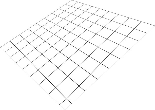 3d角度的方格平面在透视图片下载