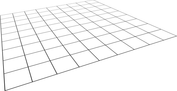 3d角度的方格平面在透视图片下载