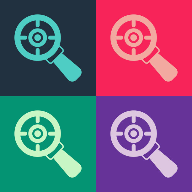 波普艺术以目标财务目标为理念图片下载