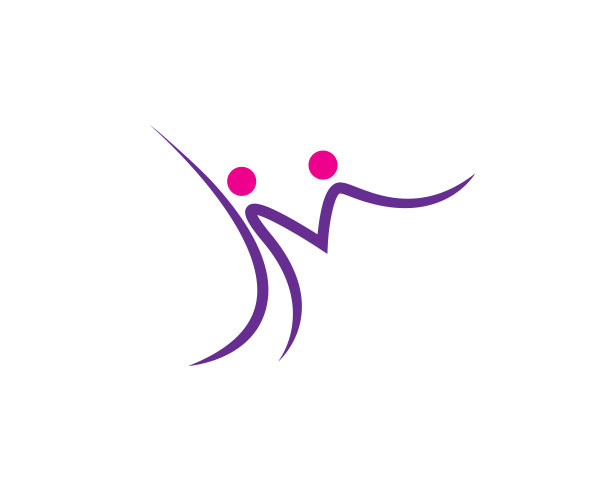 第一个字母J M是两个人一起跳舞图片下载