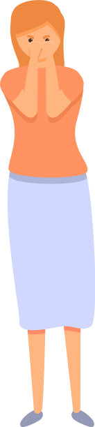 不听话的女孩图标卡通风格图片下载