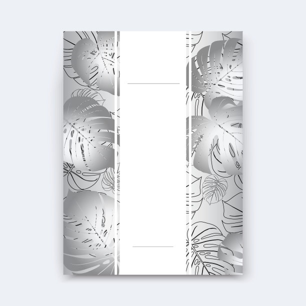 横幅夏季热带传单设计图片下载