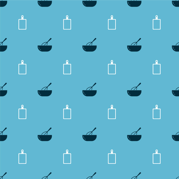 把搅拌器、碗和切菜板放上图片下载