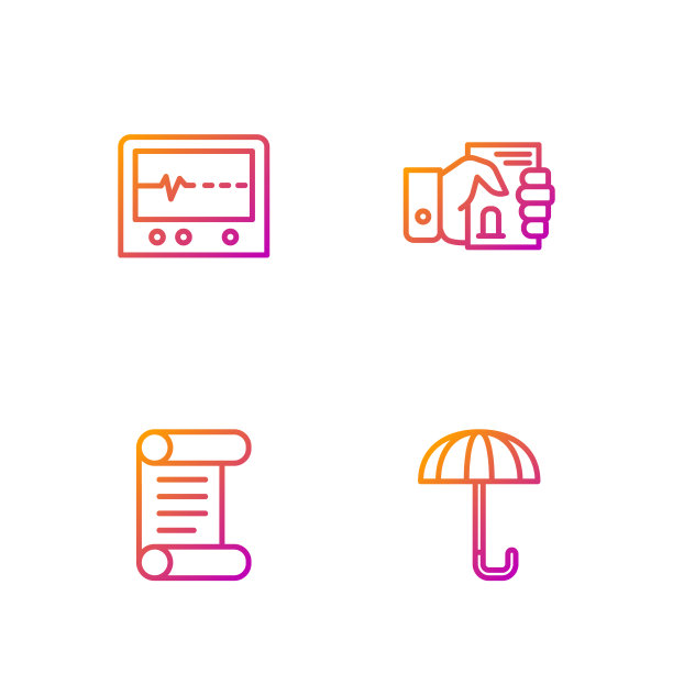 订线伞法令羊皮纸卷轴跳动图片下载