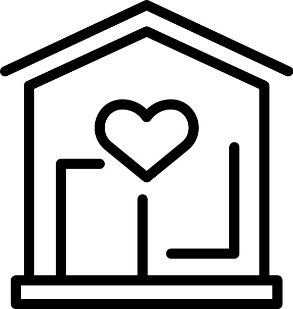 慈善商店图标轮廓风格图片下载