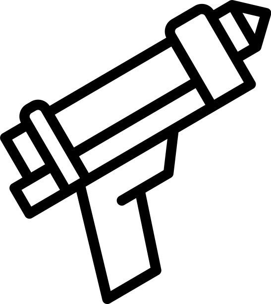 密封剂rogun图标轮廓样式图片下载