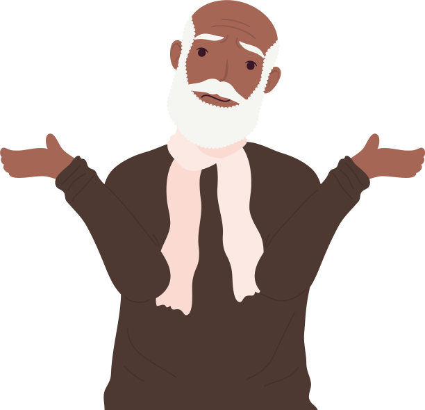 非洲式发型的祖父阿尔茨海默图片下载