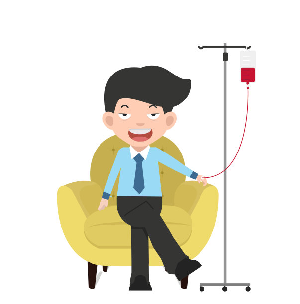 病人商人静脉注射生理盐水图片下载