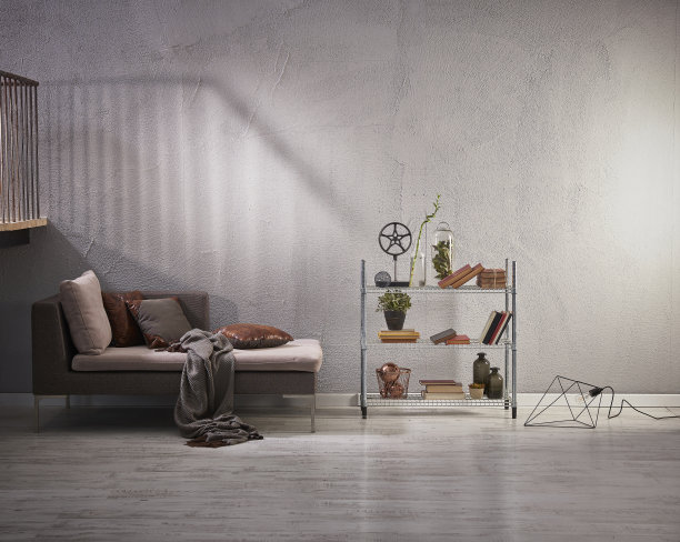 现代家庭室内客厅与楼梯图片下载