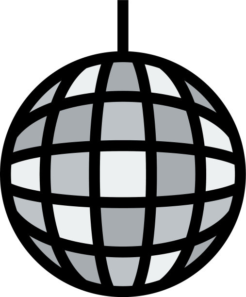 派对迪斯科球图标图片下载