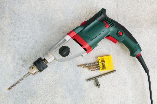 专业冲击钻机的背景，工业，建筑和维修图片下载