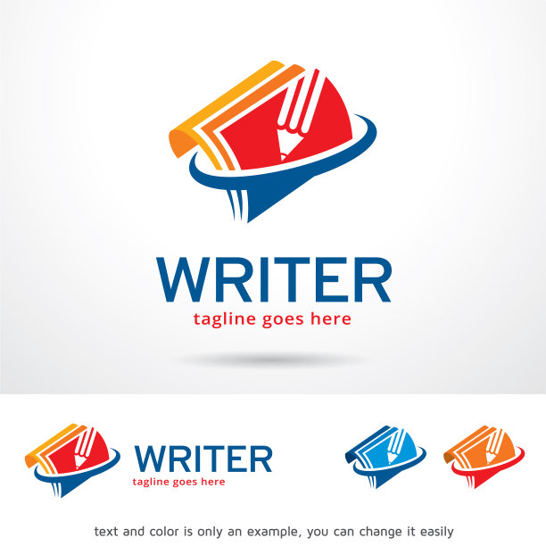 作家标志模板图片下载