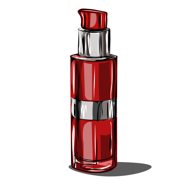 润肤霜、化妆水、保湿精华管图片下载