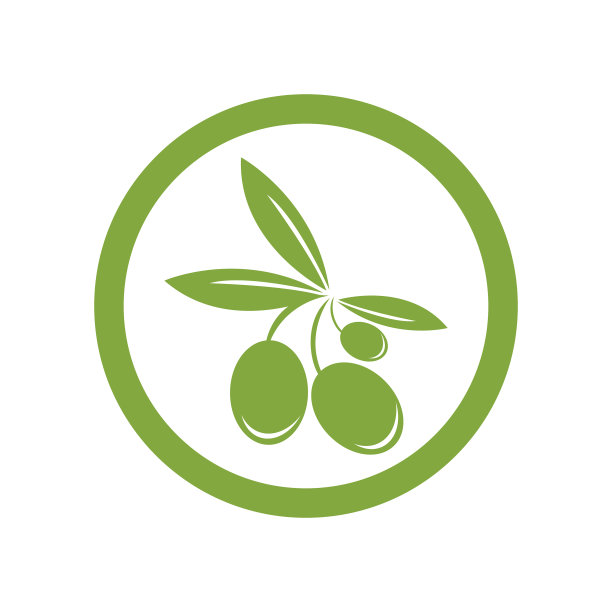 橄榄标志模板图标设计图片下载