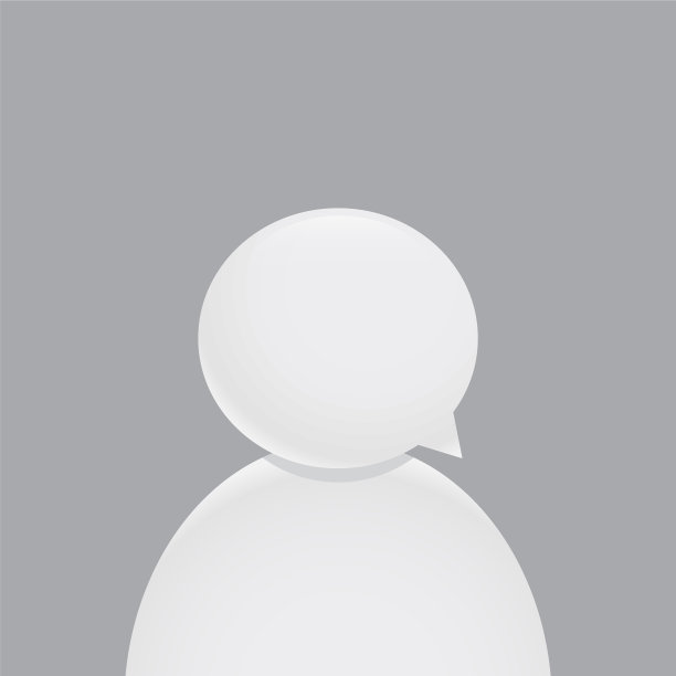 白色的个人资料图片占位符图标设计图片下载