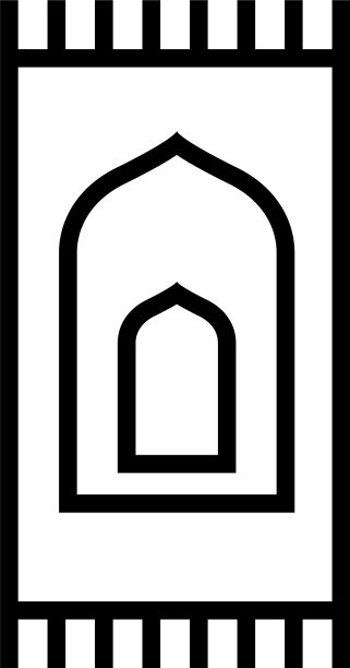 祈祷垫图标设计模板图片下载