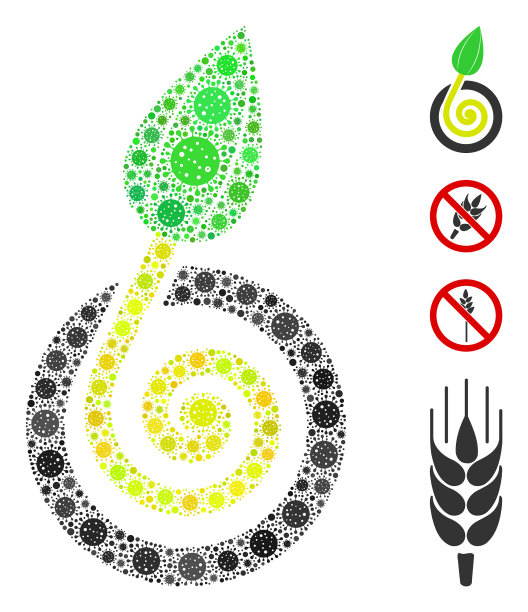 种芽花叶状冠状病毒成分图片下载