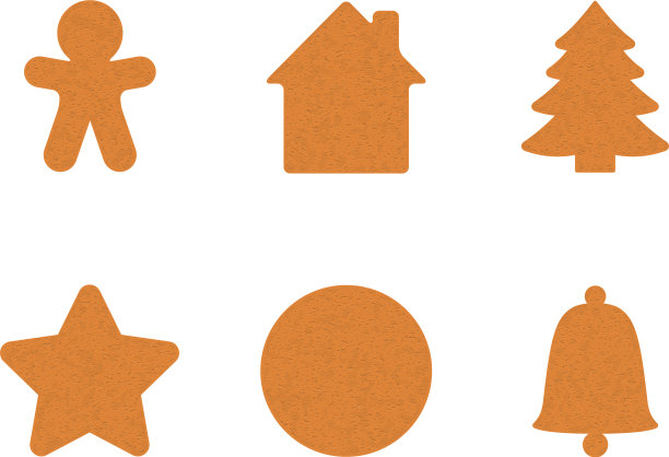 圣诞姜饼曲奇图片下载