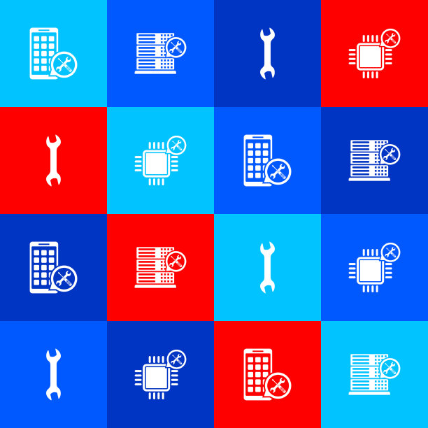 设置移动应用服务数据库服务器扳手图片下载