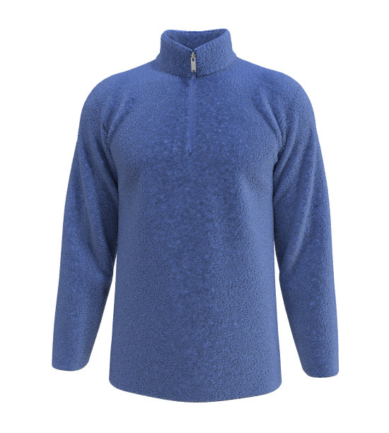 羊毛运动上衣与半拉链设计图片下载