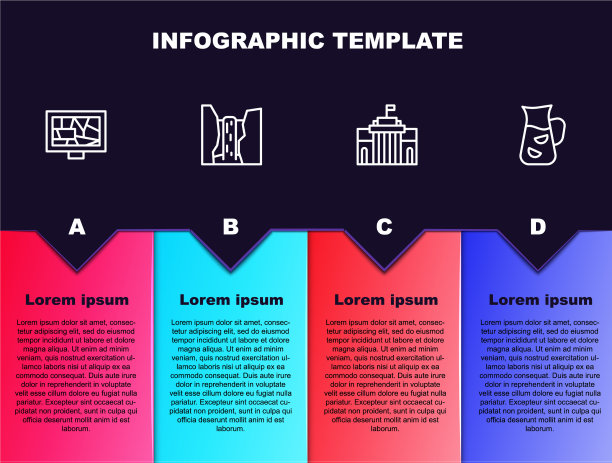 设置线画艺术algar瀑布普拉多图片下载