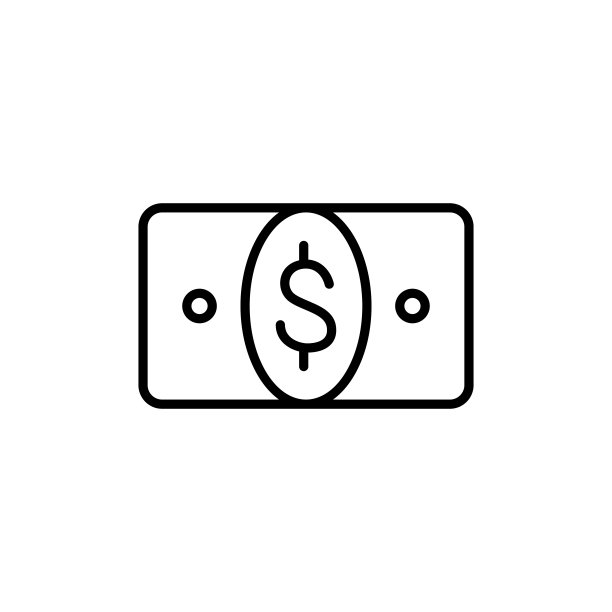 美元现金图标图片下载