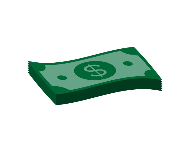 钱比尔图标。钞票堆的象征。纸质现金堆标志。金融经济银行象形文字。货币的标志。矢量插图形象。图片下载