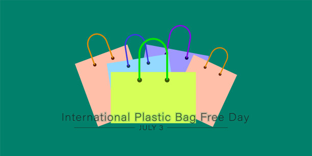 7月3日是国际无塑料袋日图片下载
