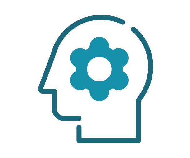 思维过程中思考单一孤立的图标图片下载