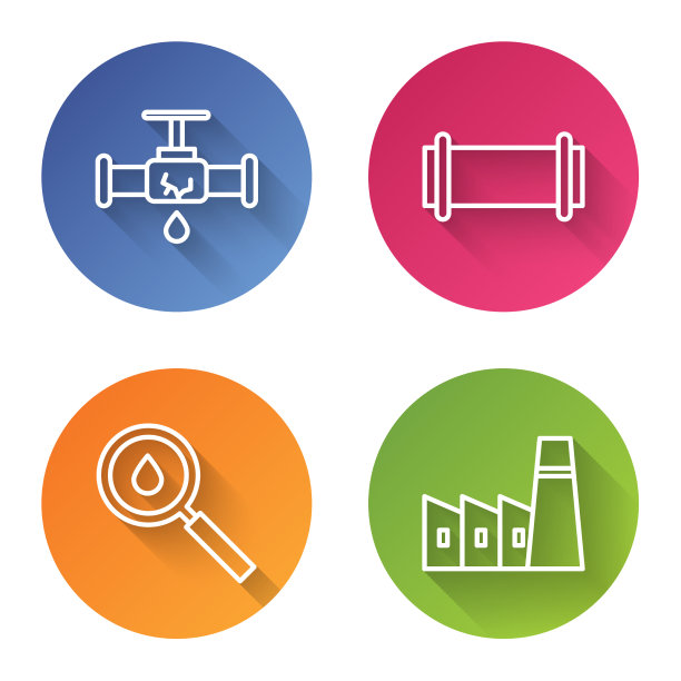 设置有管道破裂和漏水的行业图片下载