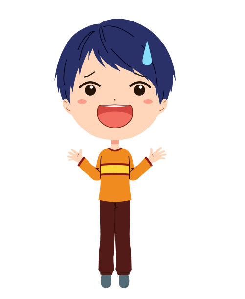 一脸困惑的男孩图片下载