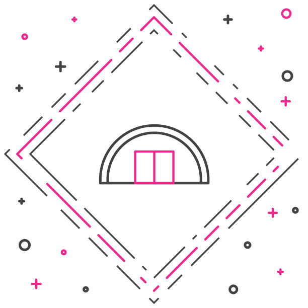 线仓库图标隔离在白色背景上图片下载