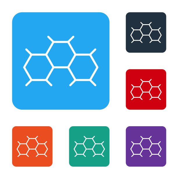 白色化学式图标孤立在白色上图片下载