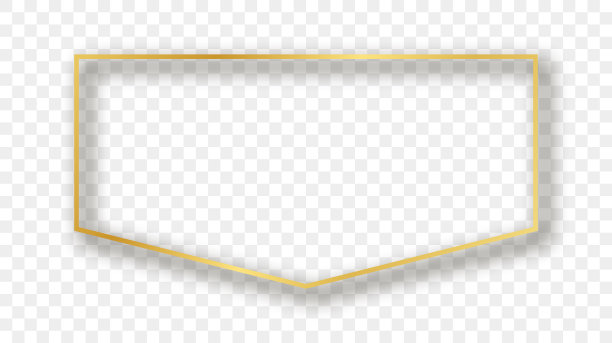 白色背景下的空相框图片下载