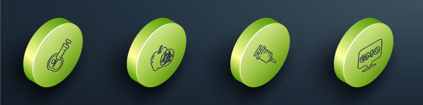 设定转基因肉等距线图片下载