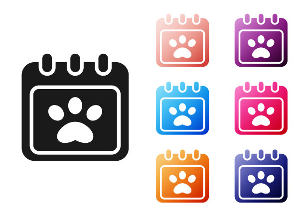 黑色日历修饰图标孤立在白色图片下载