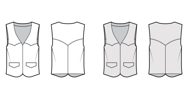 西式马甲技术时尚图片下载